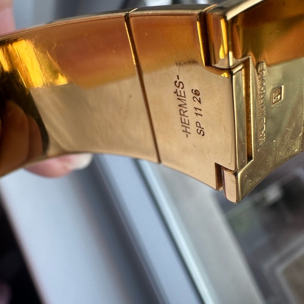 Hermes hinged bracelet - Picture 7 of 7